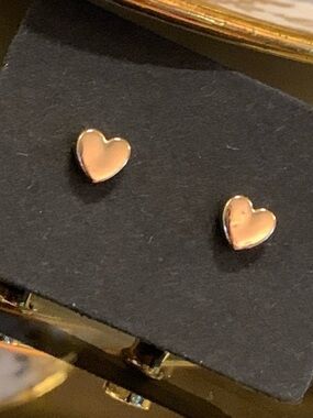 Mini Heart Stud Earrings